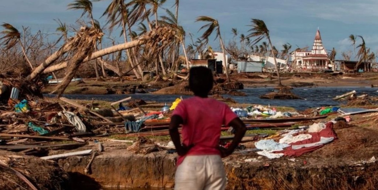 El cambio climático elevó la temperatura de los mares y la ONU advierte récord de huracanes