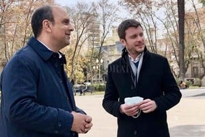 ELLITORAL_391315 |  El Litoral Corral y  López Molina vienen realizando encuentros y visitas juntos desde hace muchos meses y estarán en el mismo espacio político en Juntos por el Cambio.