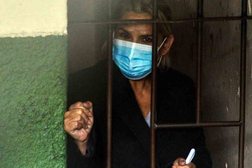 ELLITORAL_383226 |  Agencias La expresidenta boliviana Jeanine Áñez,  permanece en prisión desde el pasado domingo, acusada de  terrorismo, conspiración y sedición  por el derrocamiento de Evo Morales.
