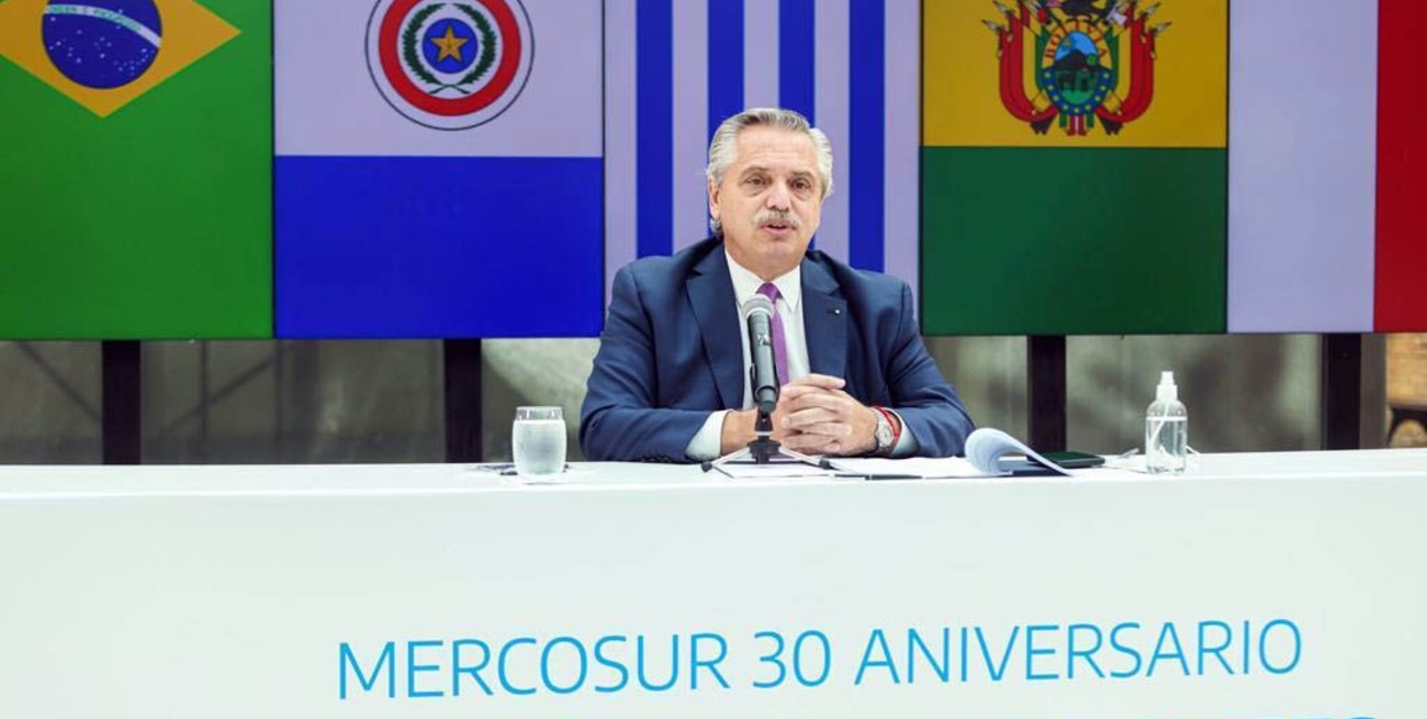Alberto Fernández encabeza este jueves la Cumbre de Jefes de Estado del Mercosur