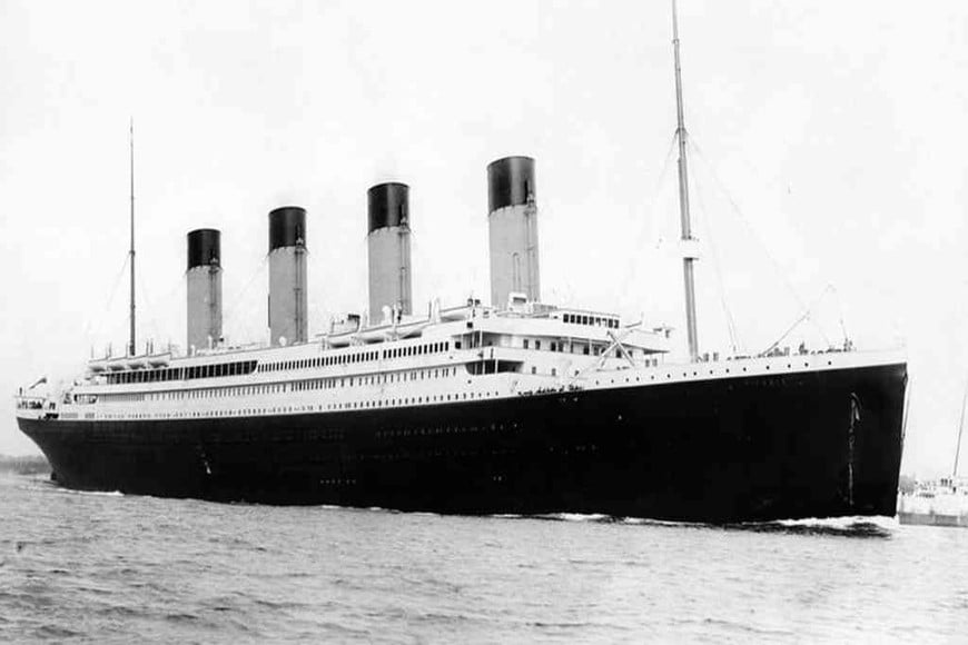ELLITORAL_370012 |  Agencias El Titanic partió del puerto de Southampton el 10 de abril de 1912.
