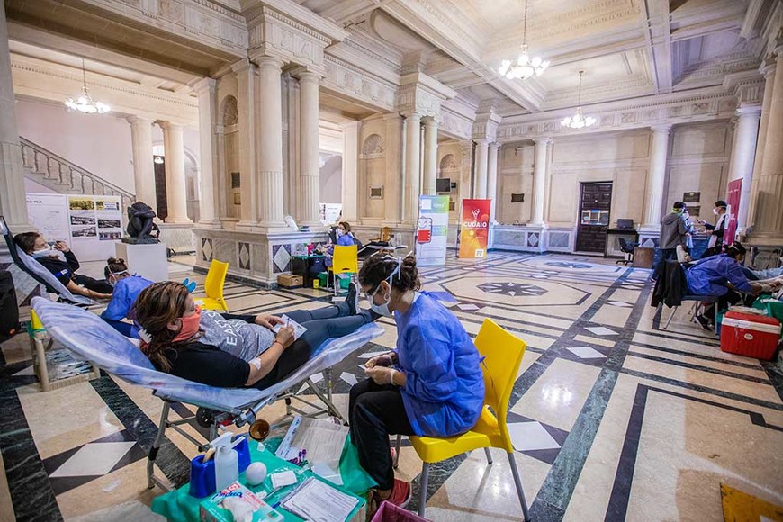 ELLITORAL_331696 |  Gentileza. Jornada de donación de sangre UNL - Cudaio