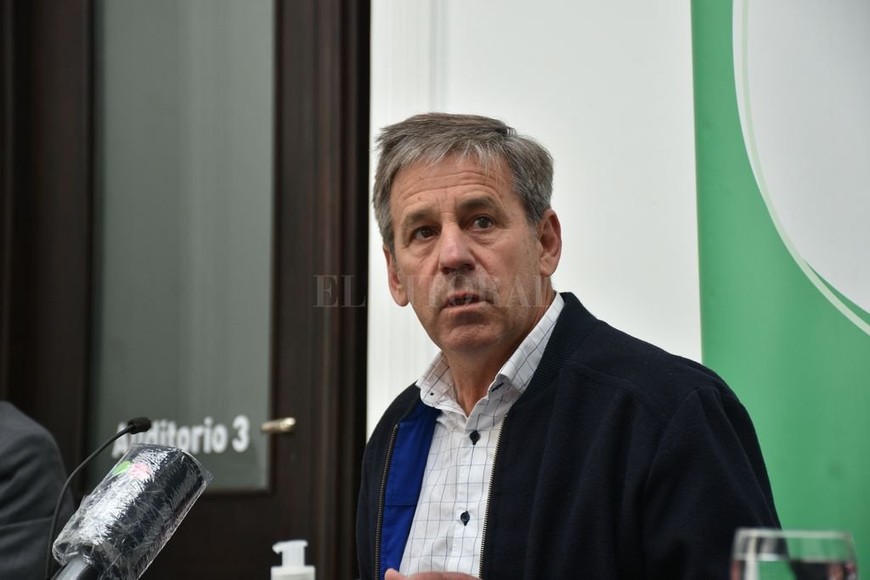 ELLITORAL_337800 |  Flavio Raina Jatón reconoce que  la pandemia nos demoró algunas cuestiones pero nunca dejamos de avanzar .