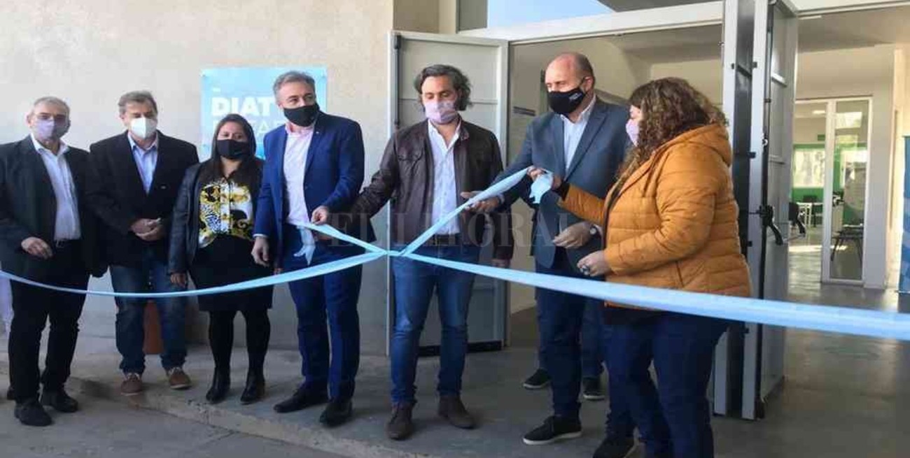 Cafiero y Perotti inauguraron un centro de prevención y asistencia de las adicciones