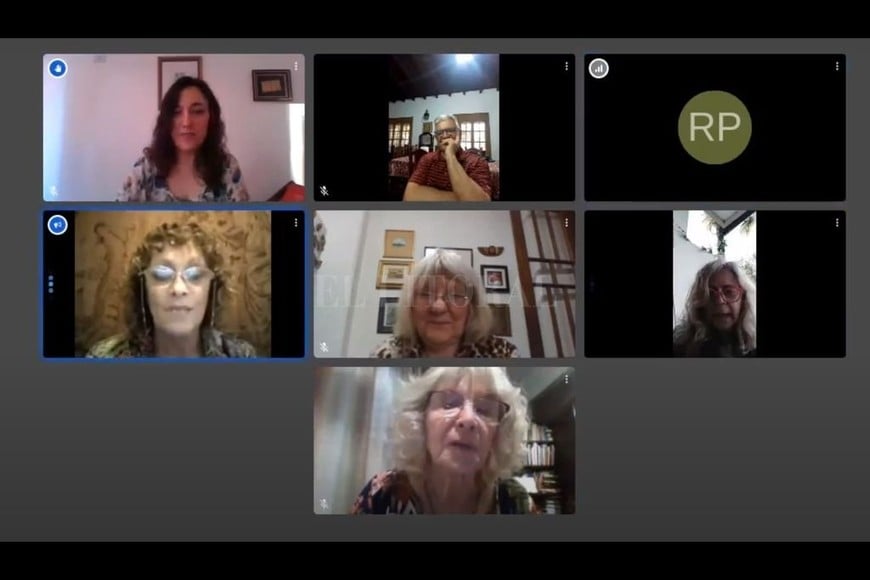 ELLITORAL_371816 |  Gentileza Sade Filial Santa Fe Uno de los encuentros virtuales del año pasado, obligado por la pandemia, que hoy se pueden ver en el canal de YouTube del escritor y socio Ricardo Plank.