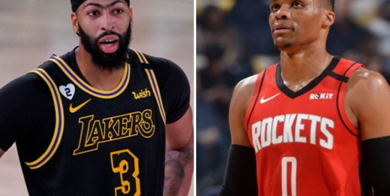 NBA: Davis se queda en los Lakers y Westbrook es traspasado a los Wizards