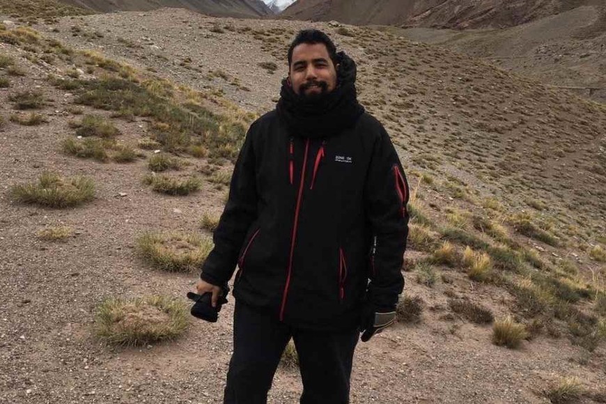 ELLITORAL_377393 |  Gentileza Bryant González Vásquez lleva tres años viajando por toda Sudamérica.  Migramos porque no nos sentimos bien donde estamos , dice.