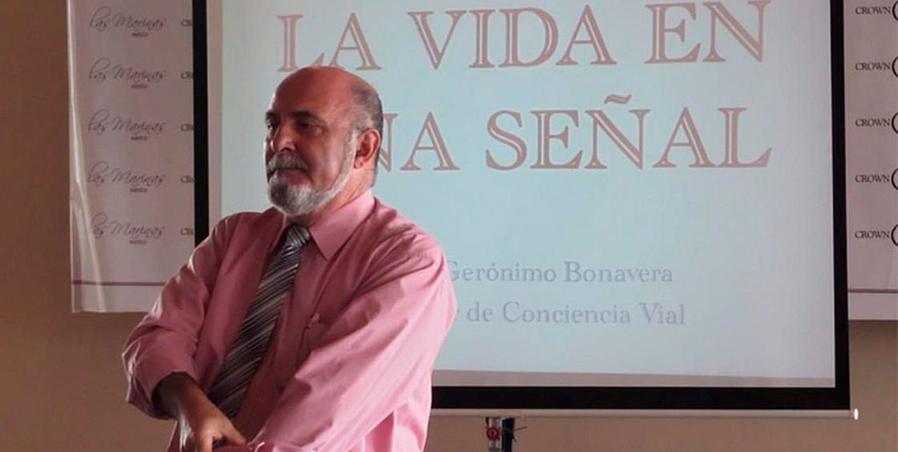 Murió el experto en seguridad vial Gerónimo Bonavera 