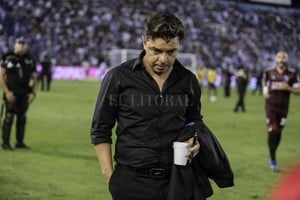 ELLITORAL_308293 |  Archivo Desconfía. Marcelo Gallardo fue duro con la organización del fútbol argentino y se mostró escéptico respecto al futuro.