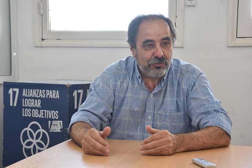 ELLITORAL_364142 |  Flavio Raina Edgardo Seguro, secretario de Ambiente municipal.