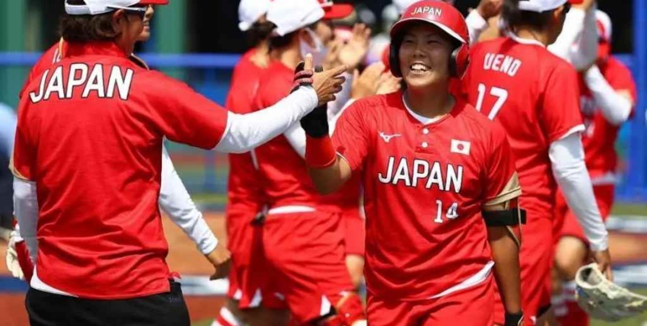 Iniciaron los Juegos Olímpicos con una victoria aplastante de Japón sobre Australia en sóftbol 