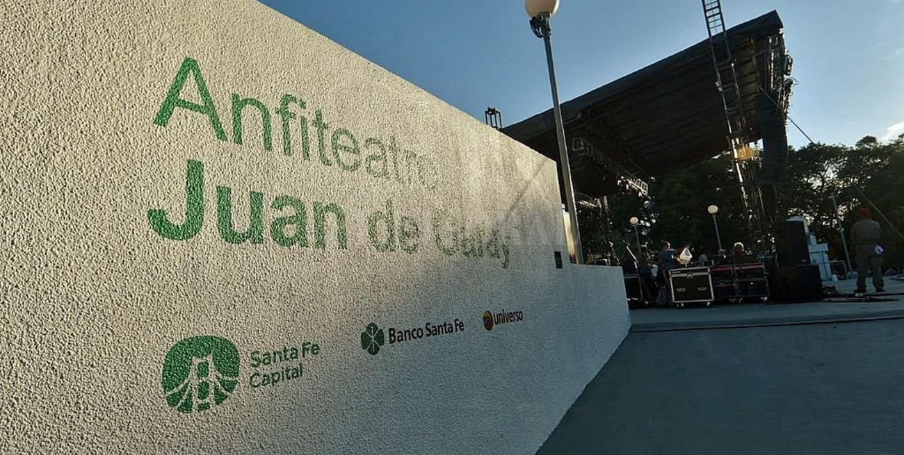 Se suspendió la reinauguración del anfiteatro "Juan de Garay"