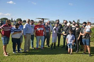 ELLITORAL_370742 |  Pablo Aguirre Tras la disputa del Especial Hugo Faget se honró la memoria del extinto entrenador.