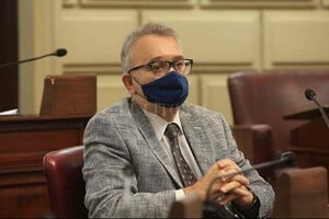 ELLITORAL_363864 |  El Litoral Gabriel Real insistió con plantear la necesidad de que Santa Fe cobre las acreencias que tiene de Nación.