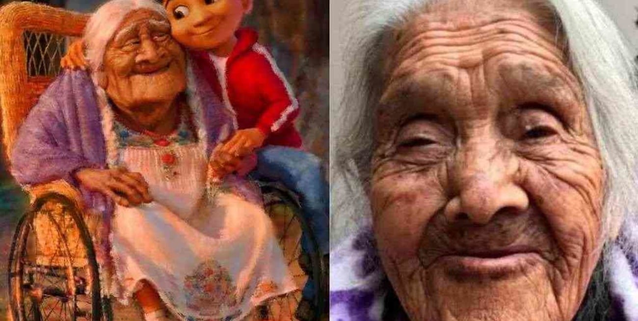 La abuela mexicana en la que se inspiró a "Mamá Coco" cumplió 108 años