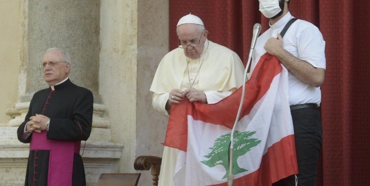El papa Francisco anunció que visitará el Líbano cuando terminen de formar el Gobierno