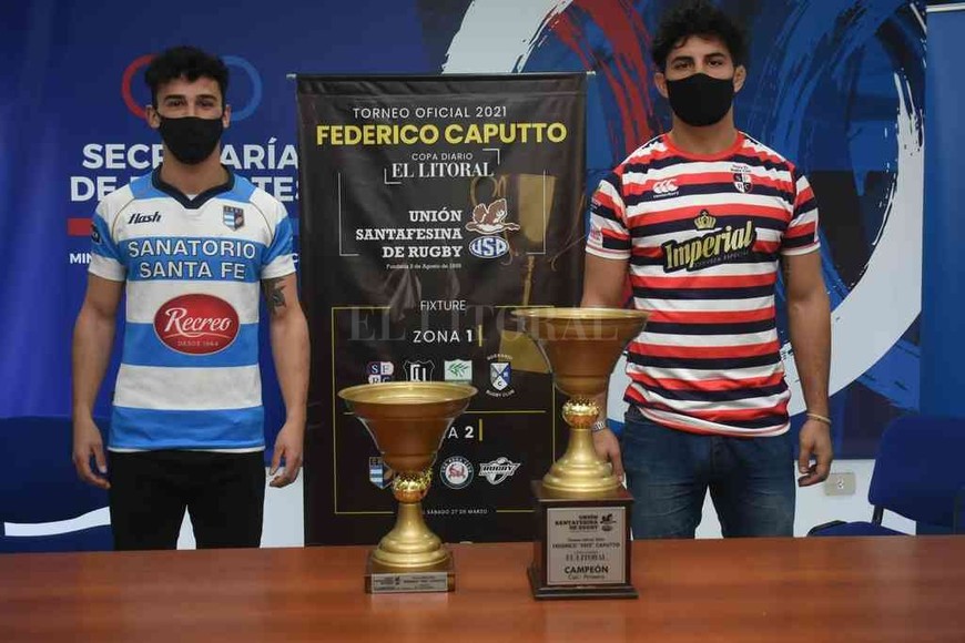 ELLITORAL_399945 |  Flavio Raina CRAI y Santa Fe Rugby buscarán quedarse con los trofeos.