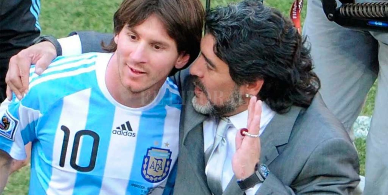 "Diego es eterno", el mensaje de Messi por la muerte de Maradona