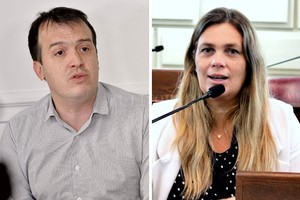 ELLITORAL_379009 |  Archivo El Litoral Joaquín Blanco y Silvana Di Stéfano.