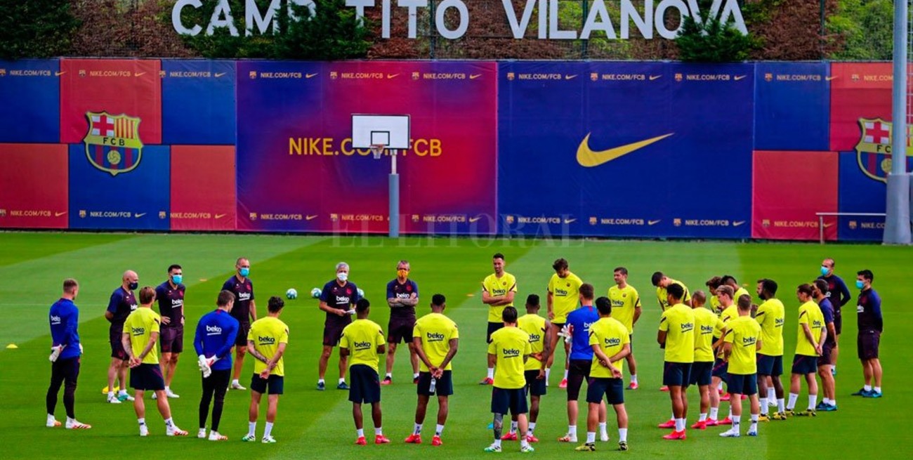 Los equipos españoles vuelven a entrenarse con plantel completo