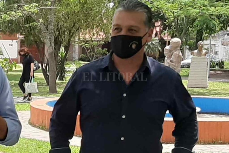 ELLITORAL_398728 |  Archivo El Litoral Pedro Damián Uliambre aspira a ser el primer intendente de Sauce Viejo.