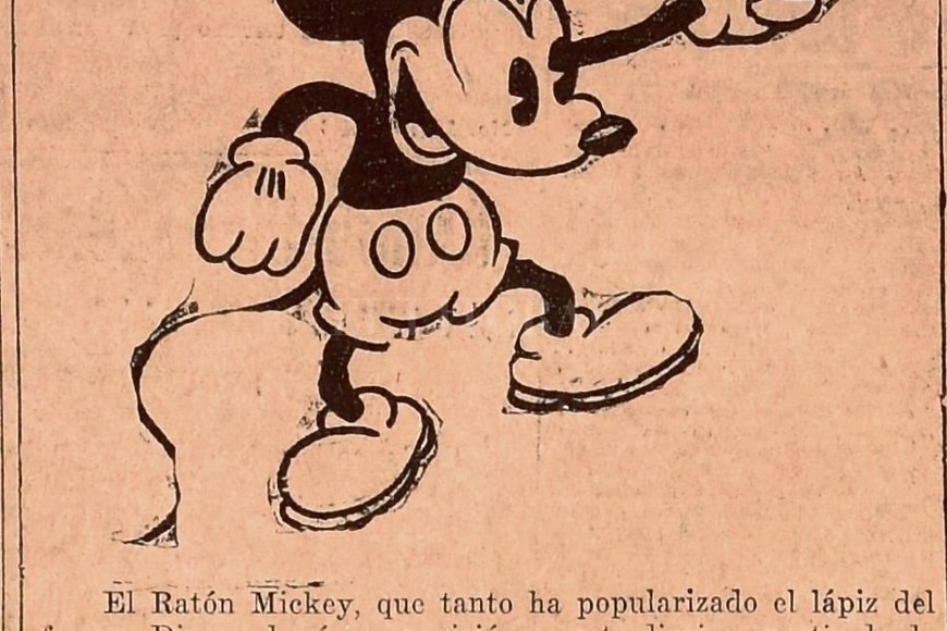 ELLITORAL_367746 |  Archivo El Litoral Aviso de EL Litoral sobre la aparición de la tira diaria de Mickey - 17 de junio 1933.