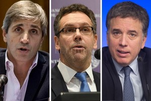 El Litoral Luis Caputo, Guido Sandleris y Nicolás Dujovne.