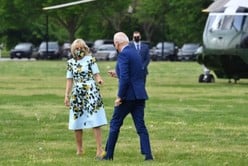 Es viral: el romántico gesto de Joe Biden hacia su esposa