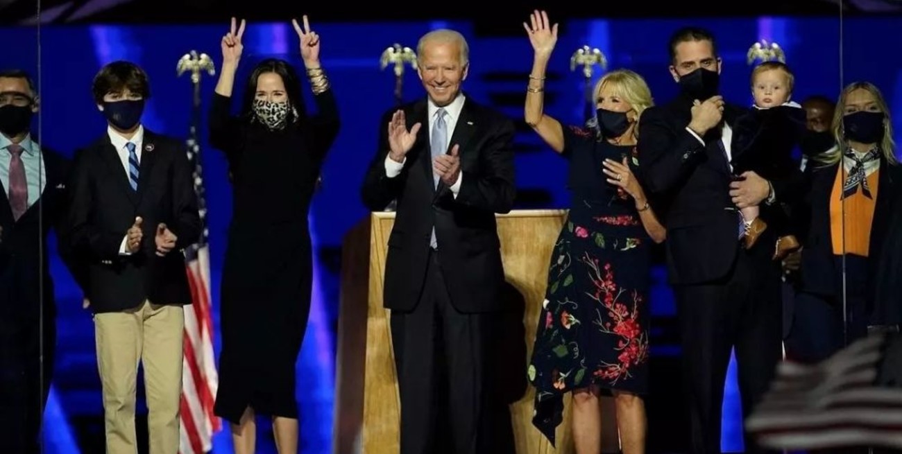 Los Biden, la nueva "primera familia" de Estados Unidos