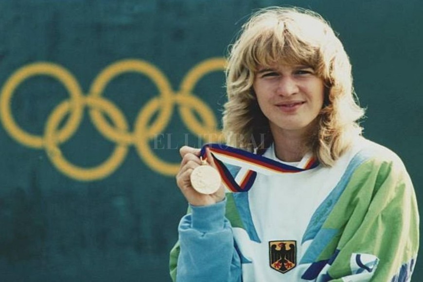 ELLITORAL_389917 |   La alemana Steffi Graf consiguió el  Golden Slam  en 1988, año en el cual le ganó a Gabriela Sabatini la final olímpica y la del US Open.