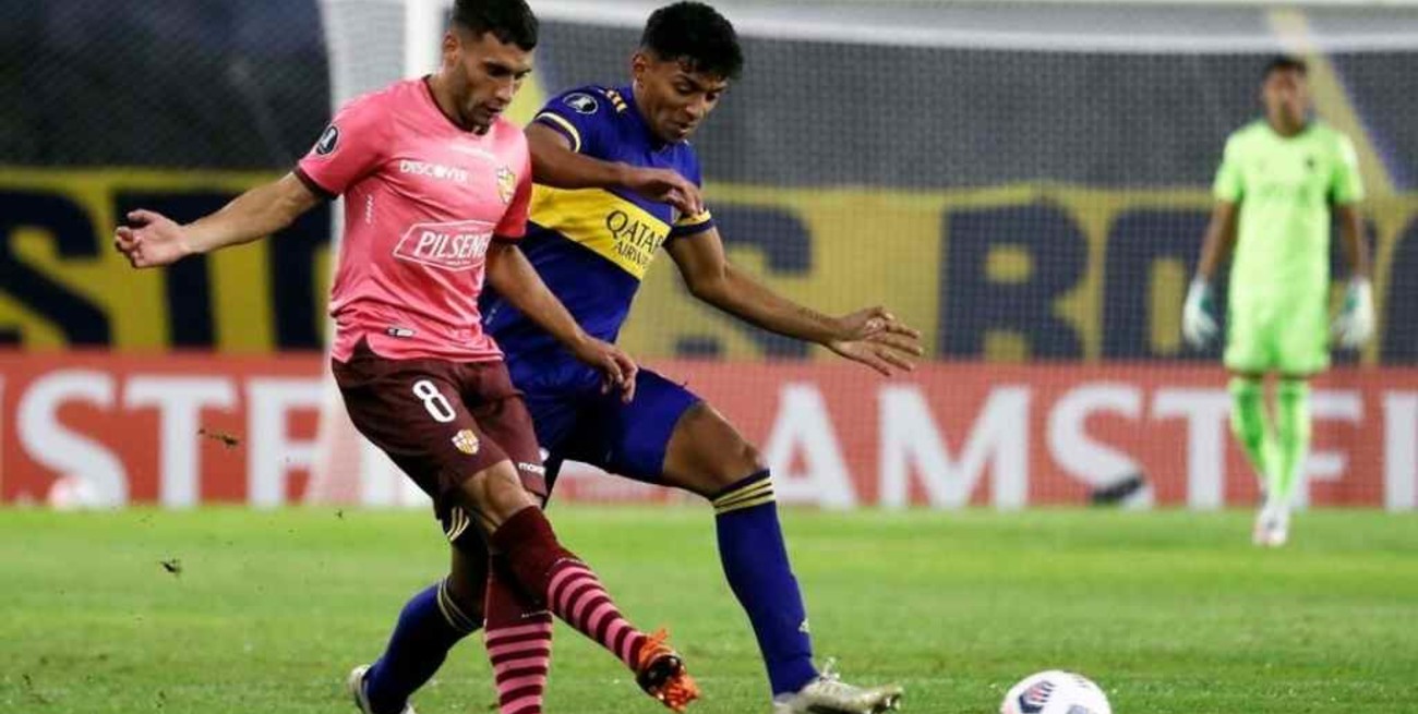Boca empató sin goles contra Barcelona y el equipo ecuatoriano aseguró su pase a octavos
