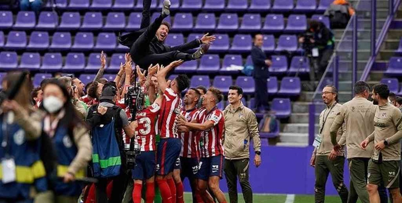 Con gol de Correa, el Atlético de Madrid de Simeone salió campeón