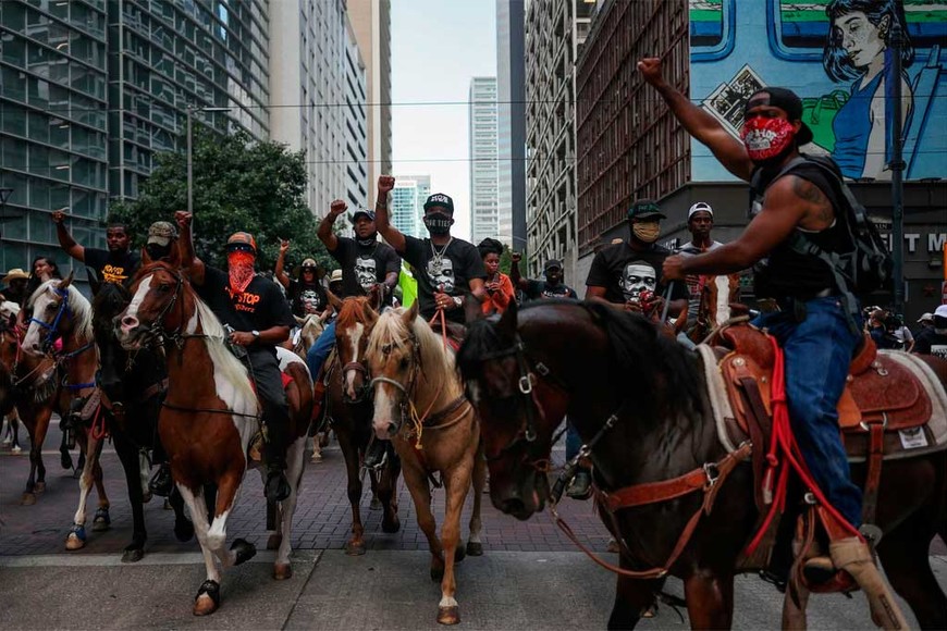 ELLITORAL_305364 |  The Washington Post Protesta en Houston