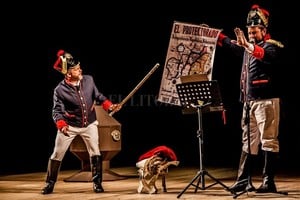 Gentileza Teatro del Bardo Artigas, el otro , con Andrés Main y Juan Kohner dirigidos por Gabriela Trevisani, abre el ciclo este viernes 3.