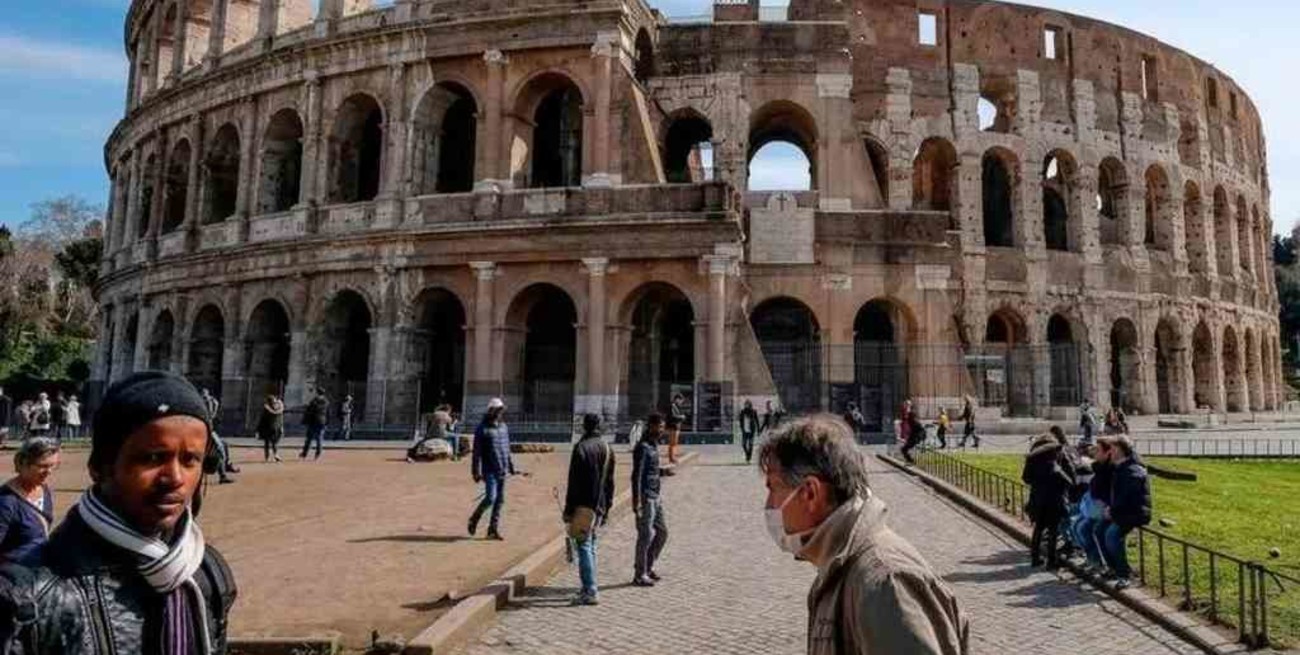 Italia elimina desde este lunes el barbijo obligatorio al aire libre