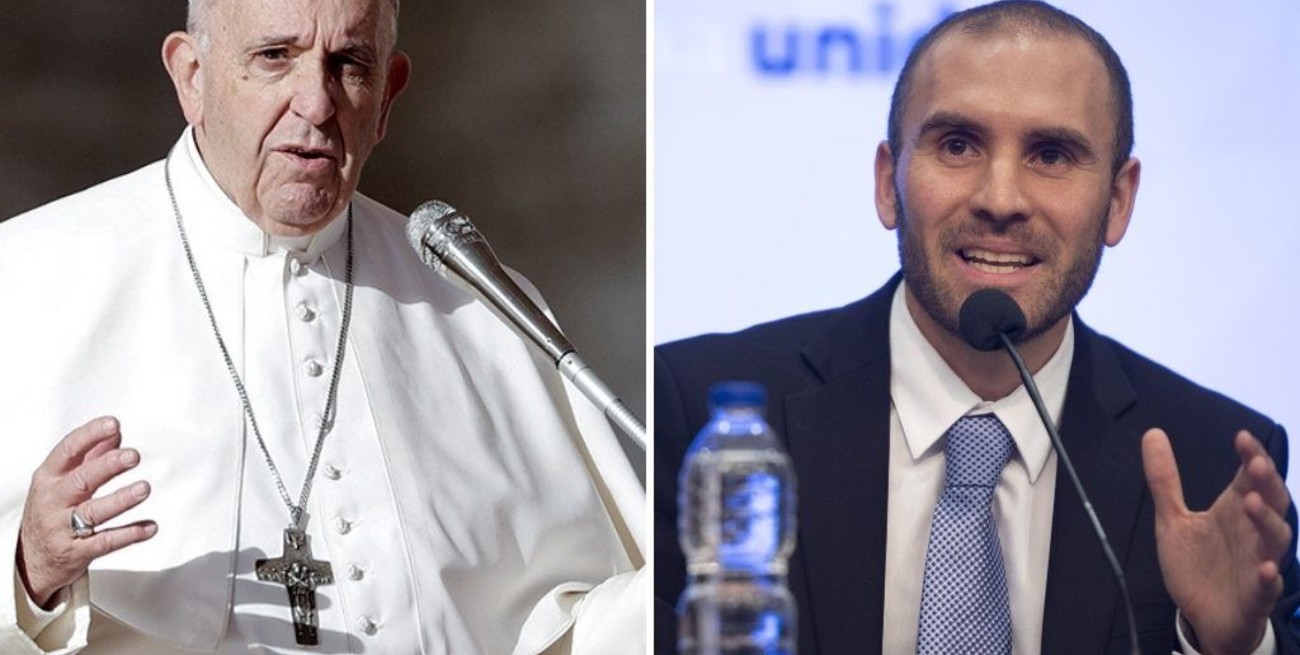El ministro Guzmán se reunió 45 minutos con el papa Francisco en el Vaticano