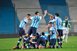 Gentileza Prensa Racing Racing ganó el domingo y es uno de los líderes.