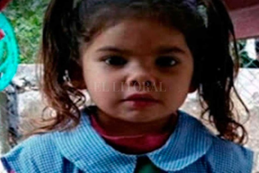 ELLITORAL_372632 |  Gentileza Ana Victoria Franco, tenía 3 años, e iba al jardín de la Escuela Nº 6215.