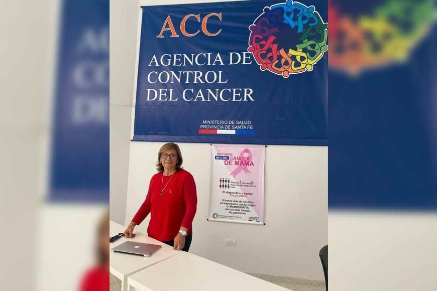 ELLITORAL_379062 |  Archivo Graciela López, directora de la Agencia de Control de Cáncer del Ministerio de Salud de la provincia.