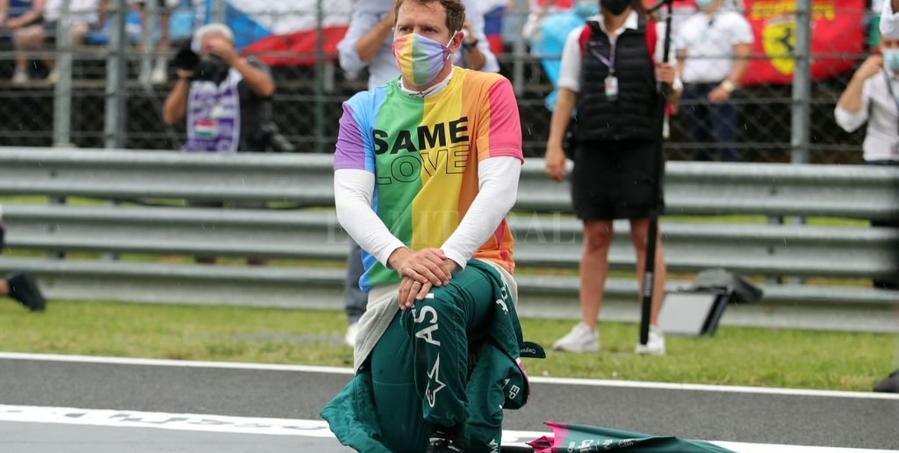 Hamilton orgulloso de Vettel por defender los derechos de la comunidad LGBTQ+