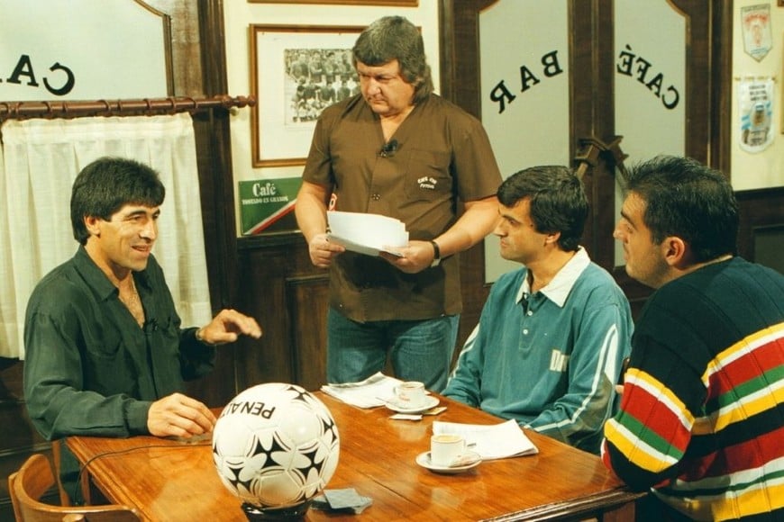 ELLITORAL_405582 |  Archivo El Litoral En su visita a Café con Fútbol.
