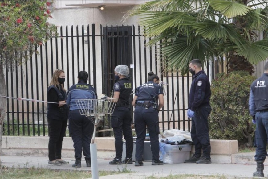 ELLITORAL_422659 |  Gentileza El momento del hallazgo del cuerpo.