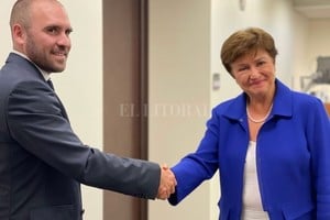 ELLITORAL_432337 |  El Litoral Martin Guzmán y Kristalina Georgieva siguen negociando para llegar a un acuerdo.