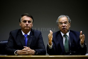ELLITORAL_412613 |  Reuters Bolsonaro y Guedes.