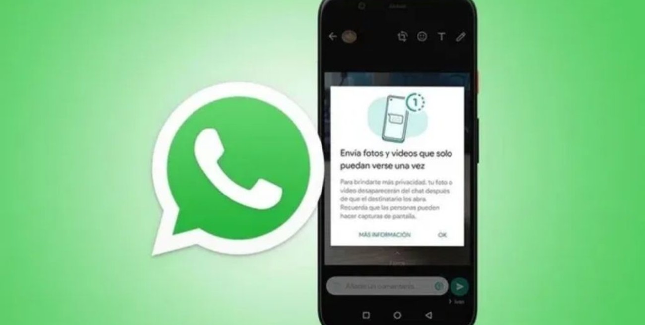 WhatsApp permite enviar fotos y videos para solo "ver una vez": cómo se usa