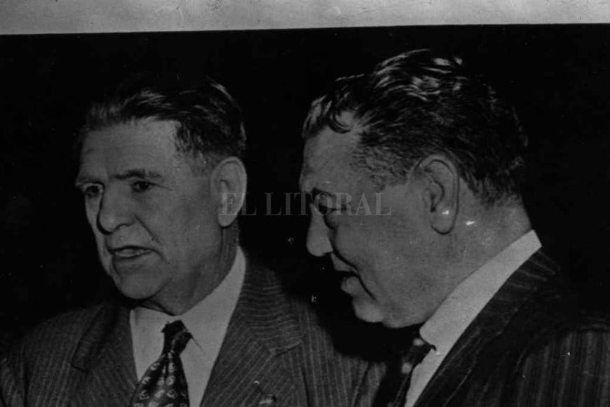 ELLITORAL_325279 |  El Litoral Años más tarde, Firpo y Dempsey se reencontraron en Buenos Aires.
