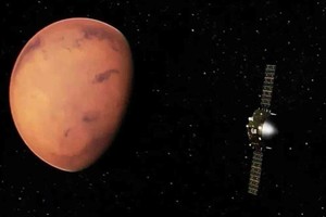 ELLITORAL_356081 |  Imagen ilustrativa 04/01/2021 Misión Tianwen 1 camino a Marte.

La sonda china de Marte Tianwen-1 ha superado los 400 millones de kilómetros de viaje desde la Tierra en 163 días y se espera que entre en la órbita del planeta rojo el próximo mes.

POLITICA INVESTIGACIÓN Y TECNOLOGÍA
CNSA