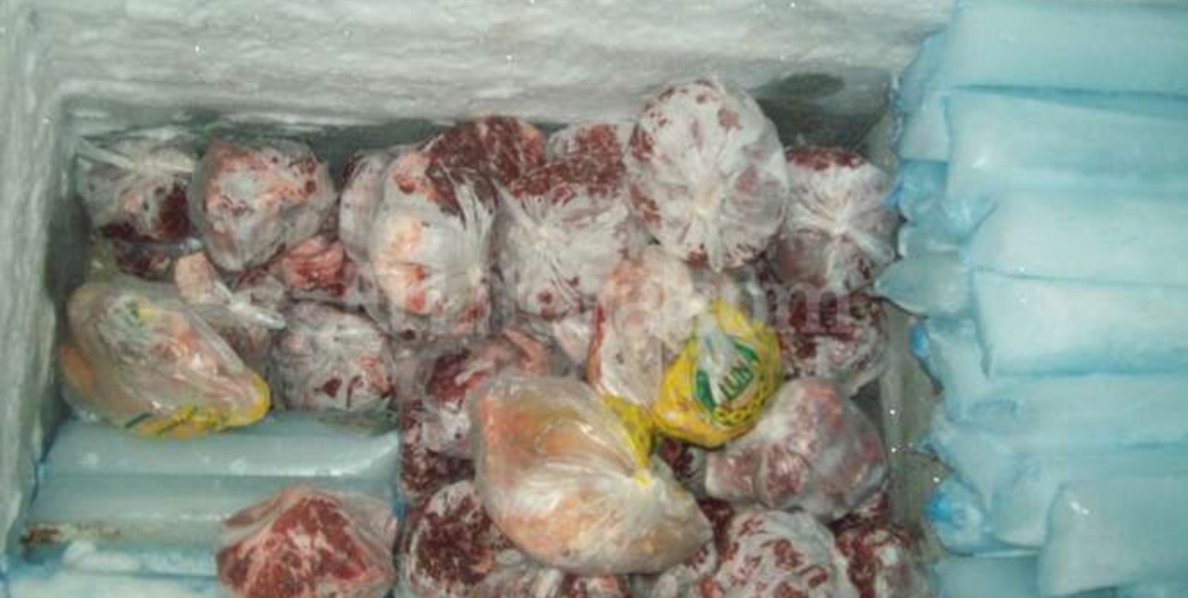 Se decomisaron 240 kilos de carne vacuna procedentes de faenas no seguras