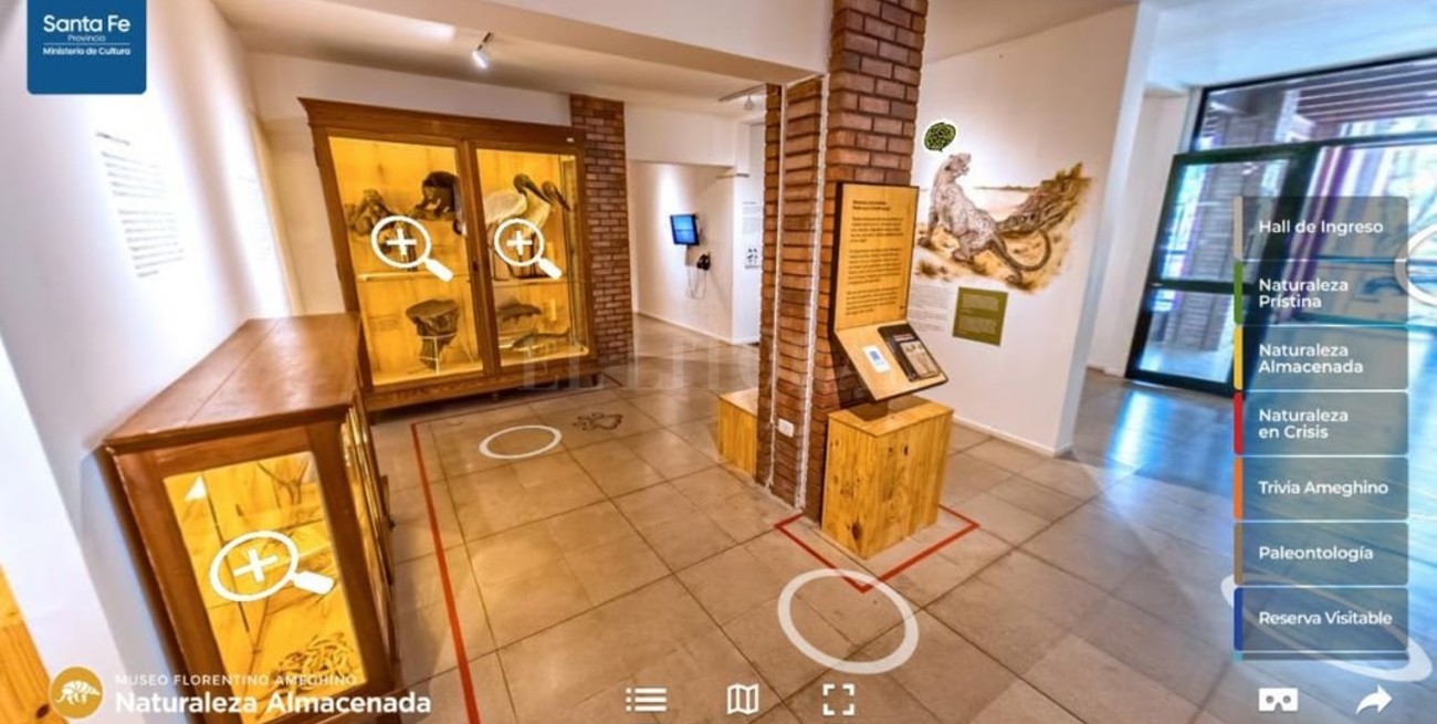 El Museo Ameghino presenta su nuevo recorrido 360º 
