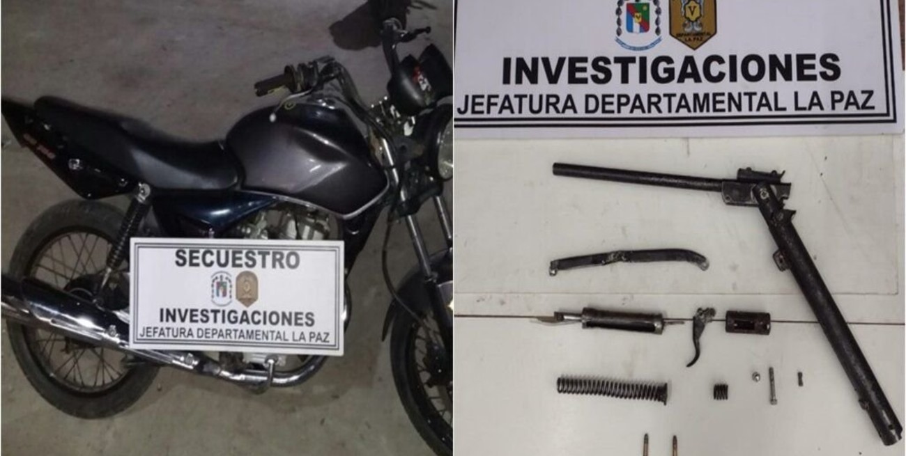Raid delictivo de motochorros en La Paz